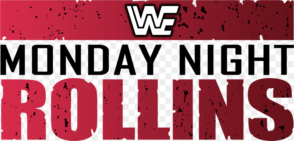 Seth Rollins Monday Night Rollins Logo, Maroon, Text Free Png