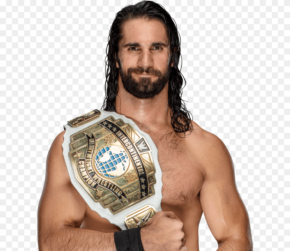 Seth Rollins Seth Rollins Seth Rollins With Universal Championship, Person, Adult, Man, Male Free Png Download