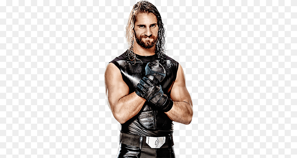 Seth Rollins Wwe Push One Fire One, Glove, Clothing, Adult, Person Free Png