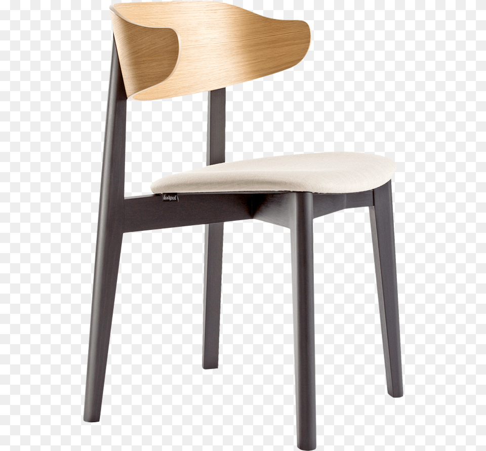 Setter Chair Oak Fabric Seat Chair, Furniture, Plywood, Wood Png Image