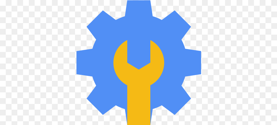 Setting Configure Repair Support Optimization Google Blue Transparent Gear Icon, Machine Free Png