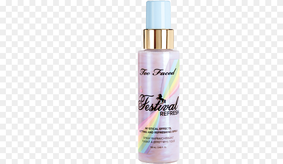 Setting Spray Too Faced, Bottle, Cosmetics, Perfume, Lotion Png