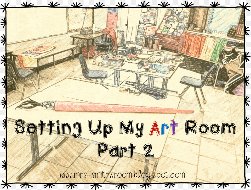 Setting Up My Art Roompt Art, Chair, Furniture, Indoors, Table Free Png