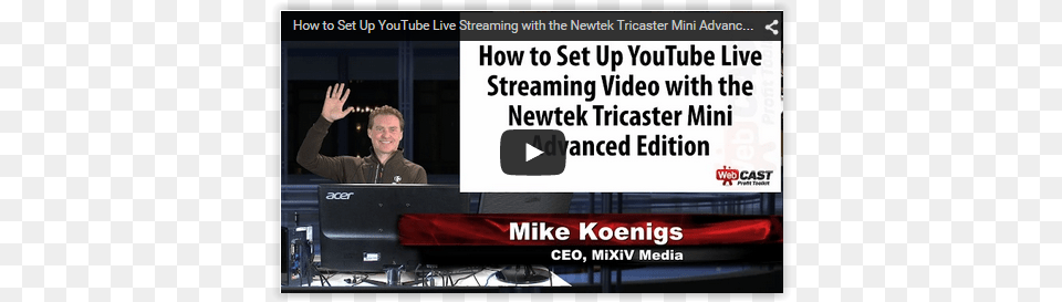 Setting Up Youtube Live Streaming W Newtek Tricaster Boys Vs Girls Quotes, Person, People, Screen, Computer Hardware Free Png Download