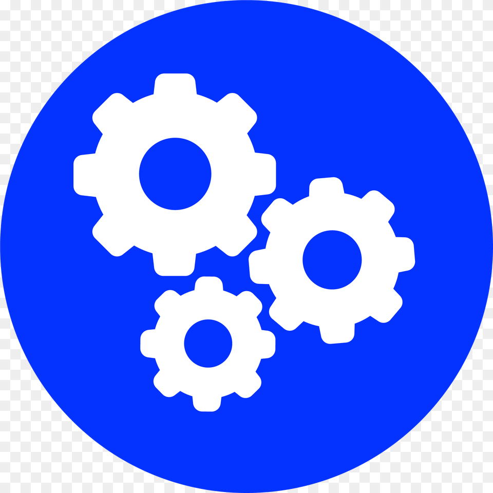 Setting White Icon, Machine, Gear Free Png Download