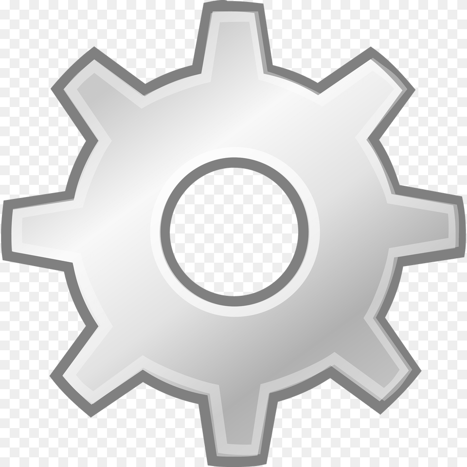 Settings Clipart, Machine, Gear, Cross, Symbol Png Image