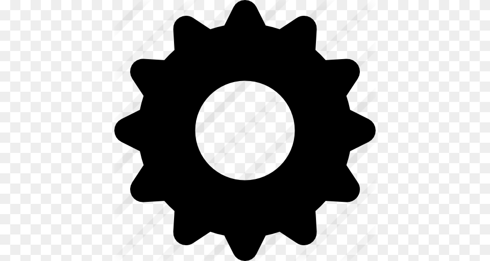 Settings Cogwheel, Gray Free Transparent Png