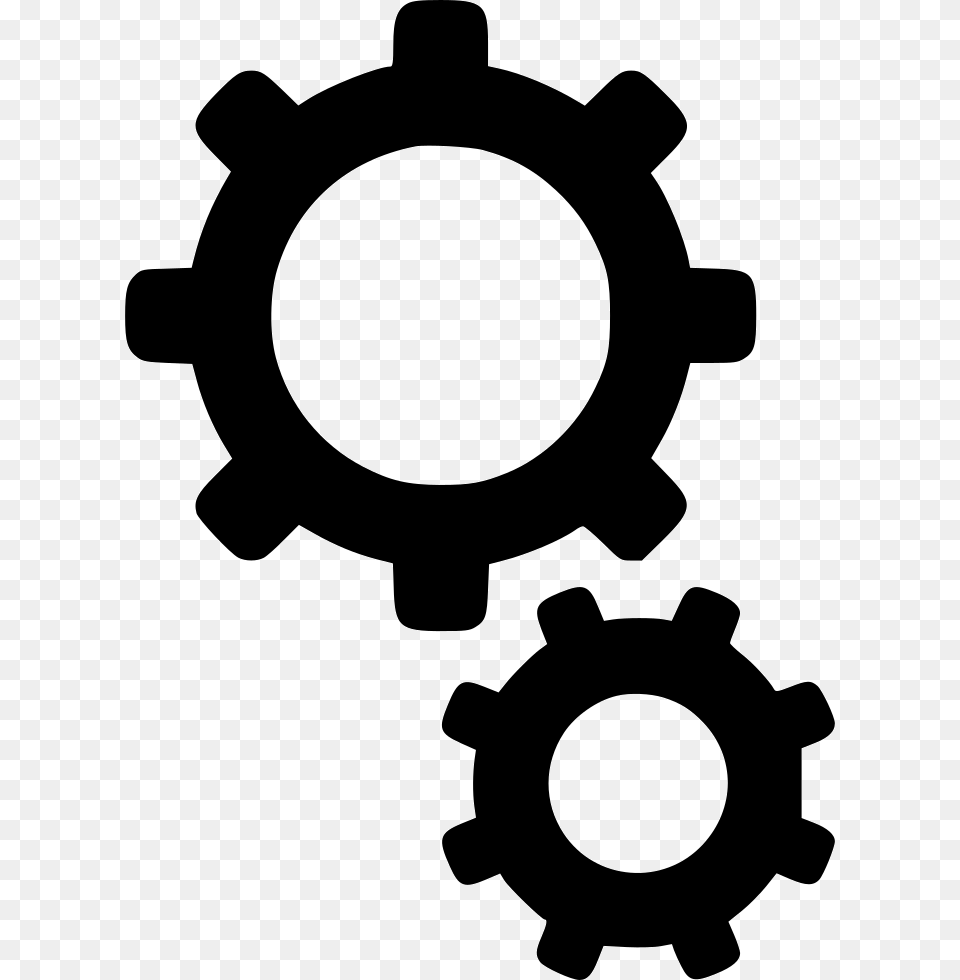 Settings Gears Cogs Options Preferences Configure Config Management Support Icon, Machine, Gear, Animal, Bear Free Png