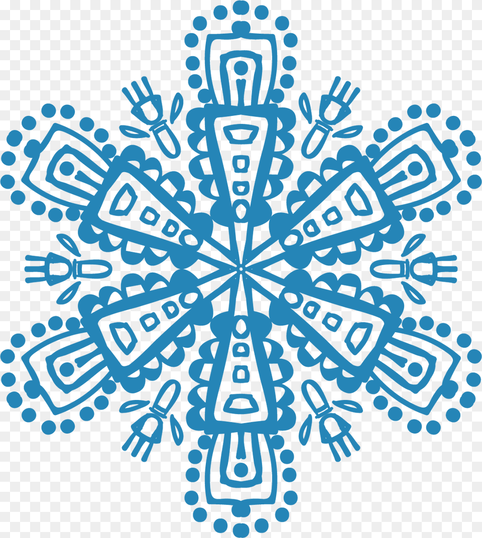 Settings Icon Blue, Nature, Outdoors, Snow, Snowflake Free Transparent Png