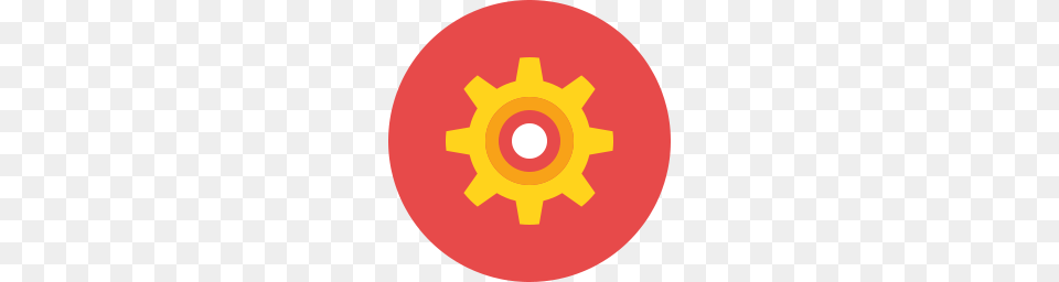 Settings Icon Flat, Machine, Gear Png Image