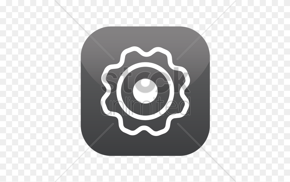Settings Icon Vector Image Illustration, Machine, Wheel, Coil, Rotor Free Transparent Png