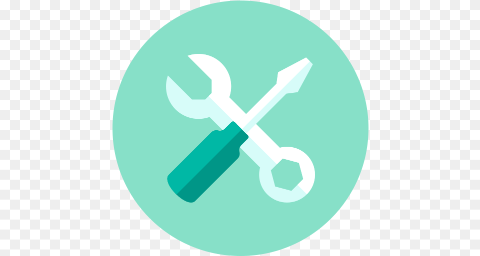 Settings Tools Free Icon Of Kameleon Green Round Round Setting Icon, Disk Png Image