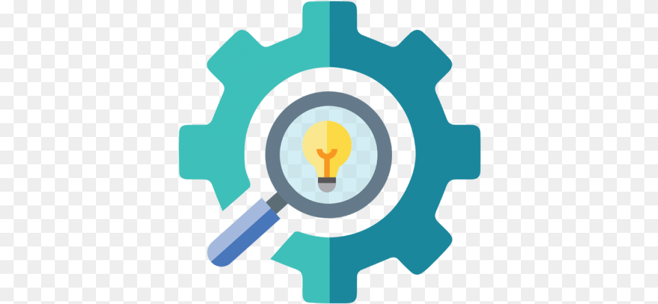 Setup Time Icon, Machine, Light, Gear, Person Png Image