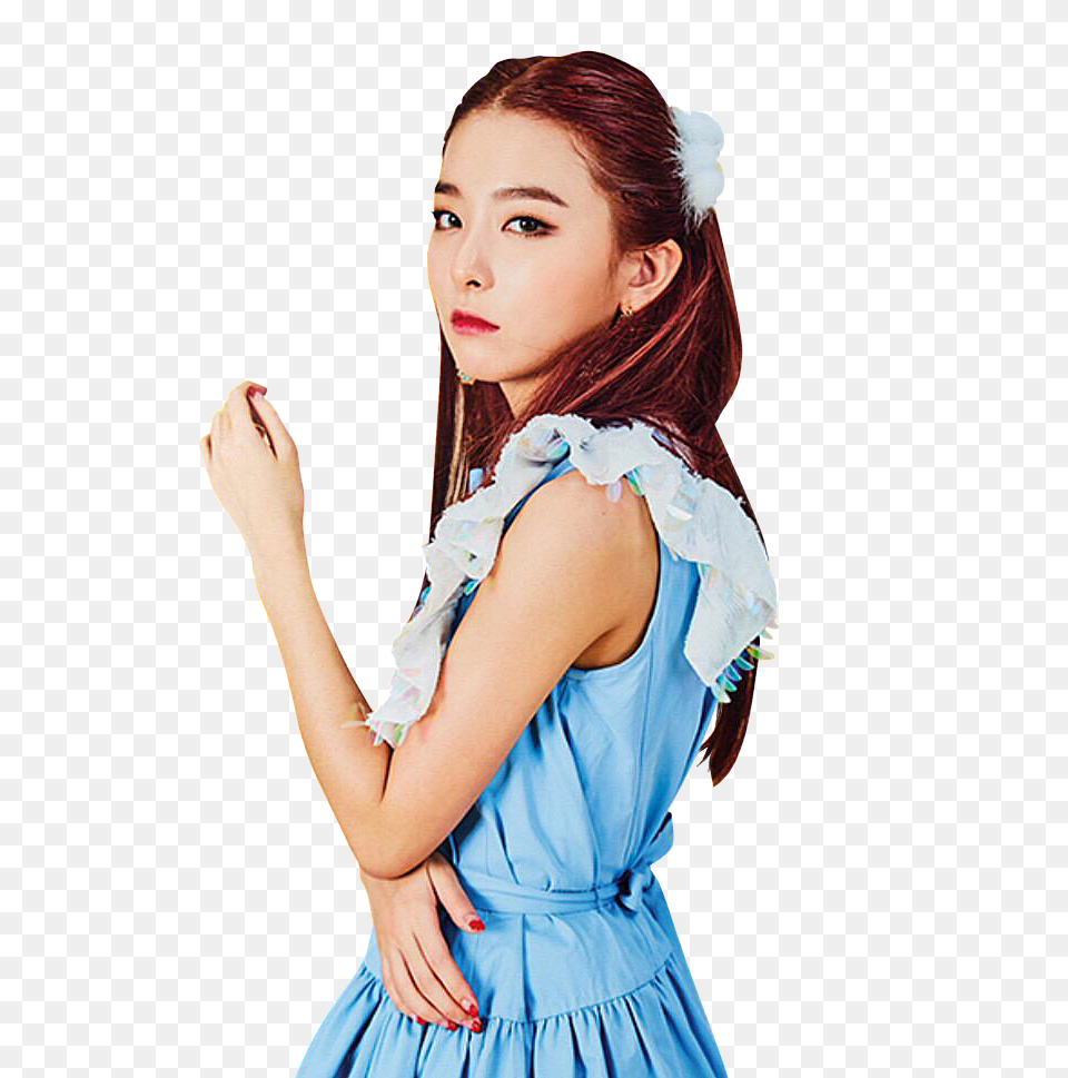 Seulgi Stickers Kpop Edit Aesthetic, Portrait, Clothing, Dress, Evening Dress Free Transparent Png