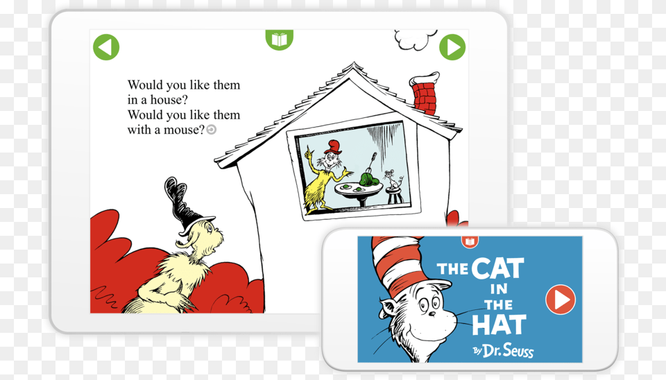Seuss Read And Learn Apps Mobile App, Book, Publication, Comics, Person Png