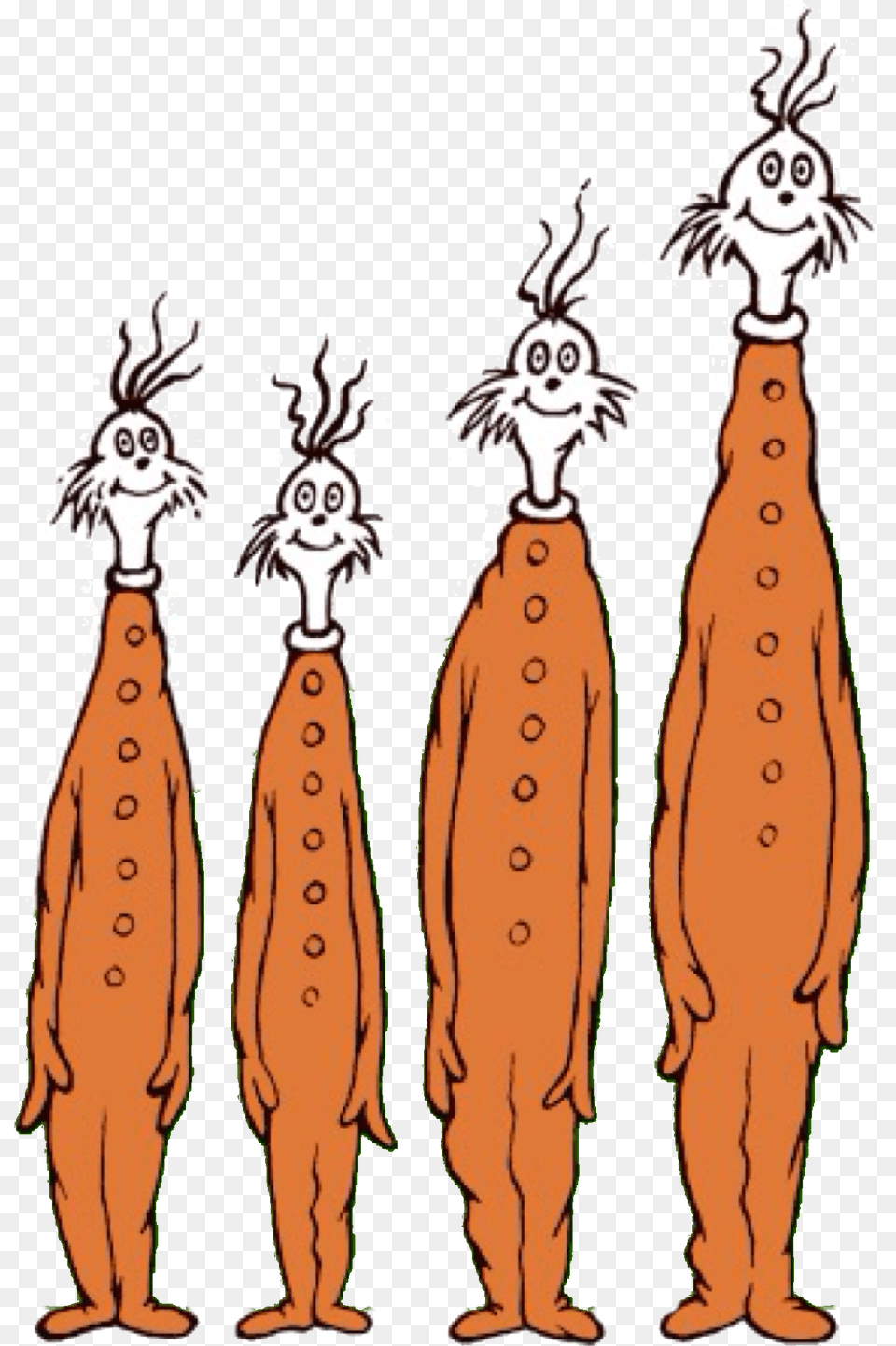 Seuss Wiki Tall Dr Seuss Character, Food, Carrot, Vegetable, Produce Free Transparent Png