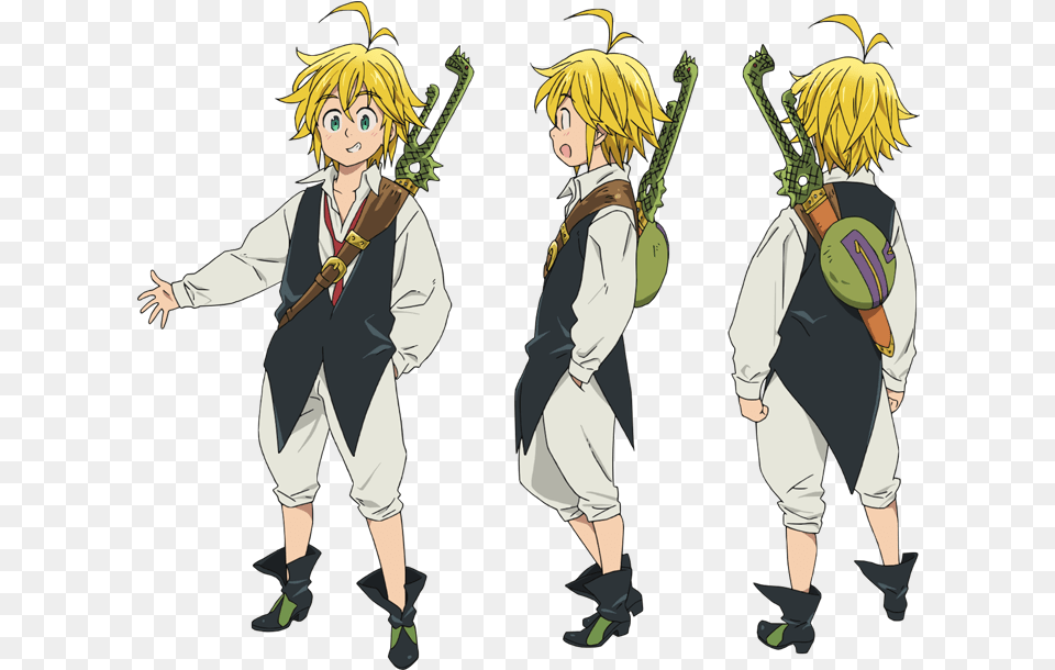 Seven Deadly Sins Meliodas Full Body, Publication, Book, Comics, Adult Png