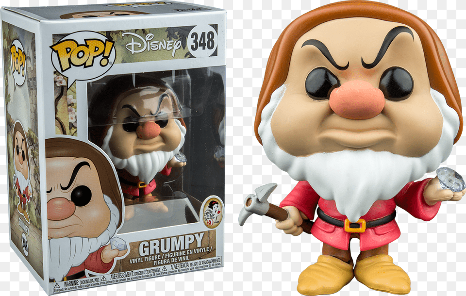 Seven Dwarfs Funko Pop, Figurine, Baby, Person, Head Free Png Download