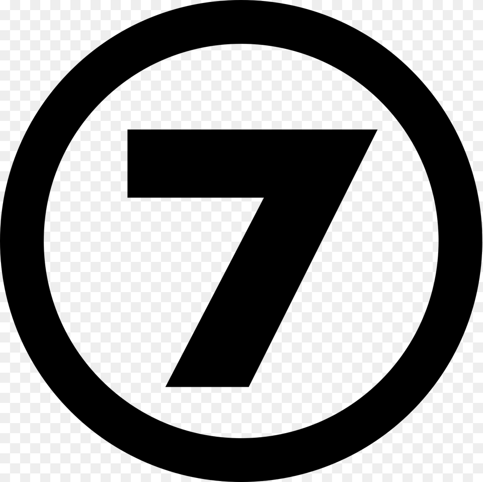 Seven Network Kosher Symbol, Gray Png Image