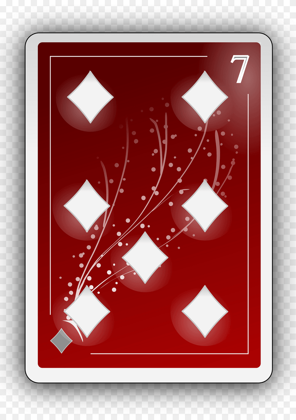 Seven Of Diamonds Clipart, Art, Graphics, First Aid Free Png Download