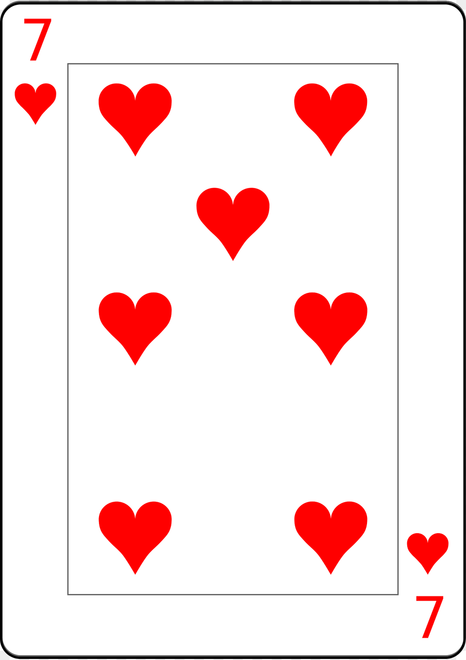 Seven Of Hearts Clipart, Heart, Food, Ketchup Free Png