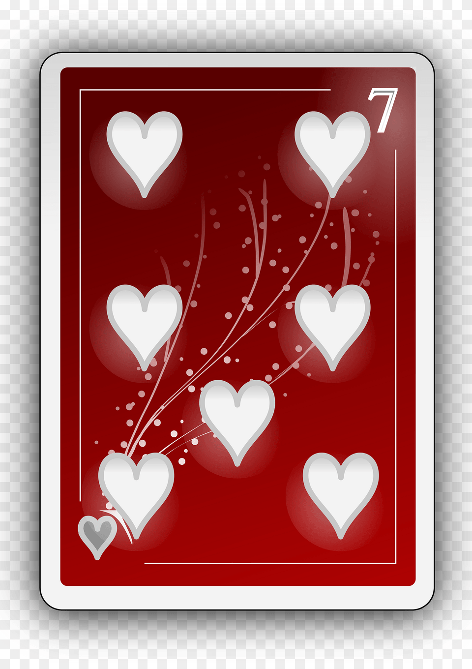 Seven Of Hearts Clipart, Envelope, Greeting Card, Mail, Art Png Image