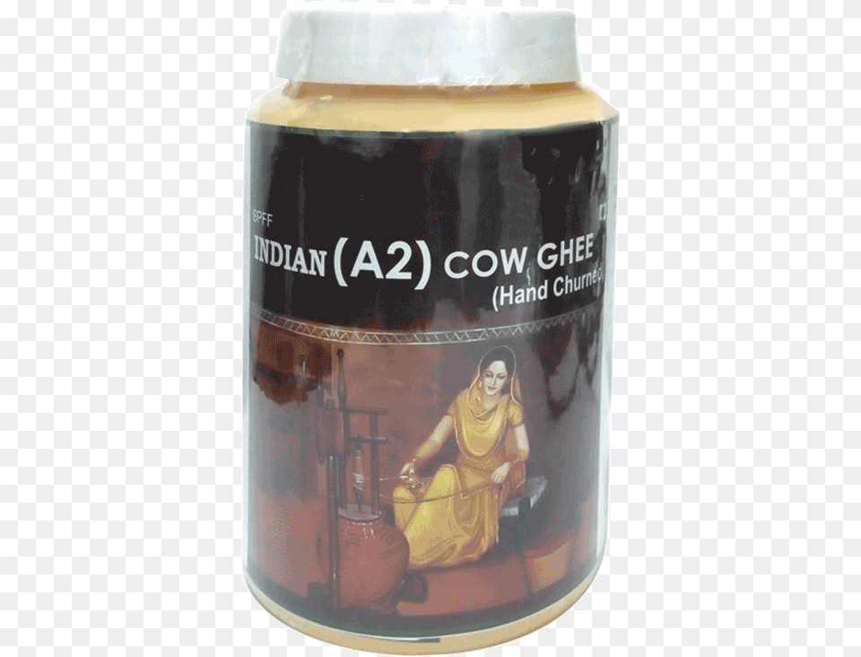 Seven Point Four Foods A2 Cow Ghee Hand Churning, Adult, Female, Person, Woman Png Image