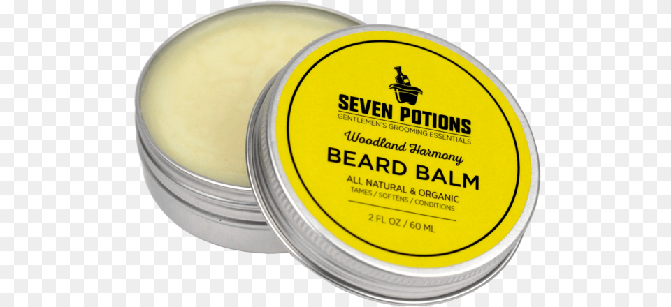 Seven Potions Beard Conditioning Balm Seven Potions Beard Balm, Bottle, Lotion, Face, Head Png