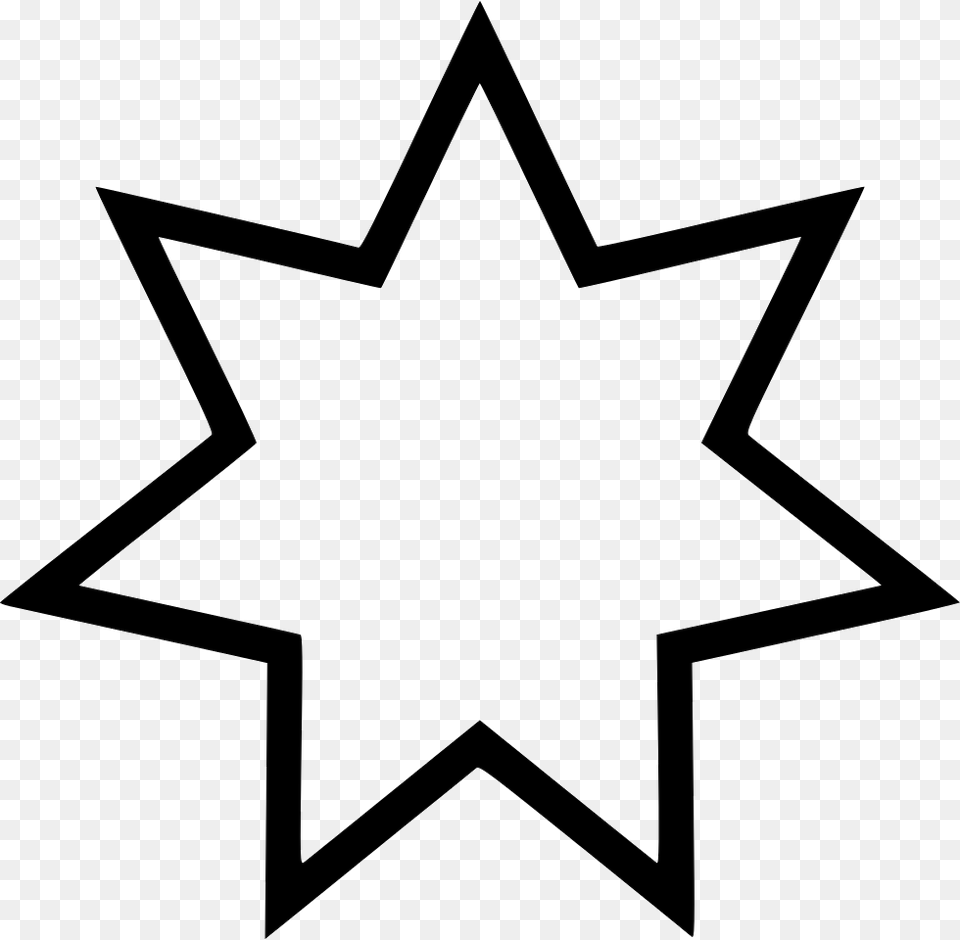 Seven Star Seven Sided Star, Leaf, Plant, Star Symbol, Symbol Png