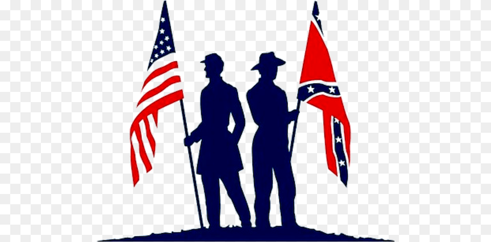 Seven States Left The Union And Formed The Confederate, American Flag, Flag, Adult, Male Png Image
