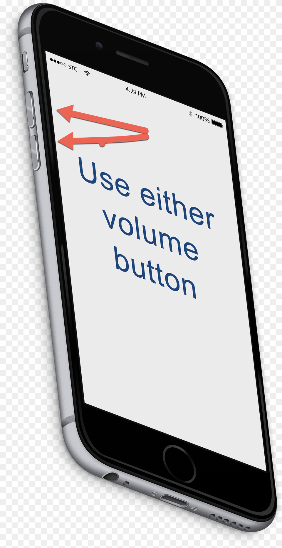 Seven Ways To Release The Camera Shutter Senior Tech Club Iphone Volume Icon, Electronics, Mobile Phone, Phone Free Png