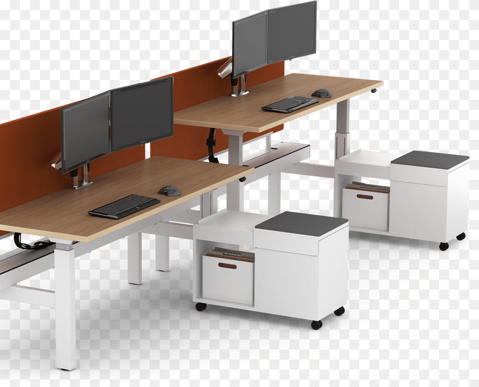 Seven Workbench Customization Adjustable Height Workstations, Table, Furniture, Desk, Electronics Free Png