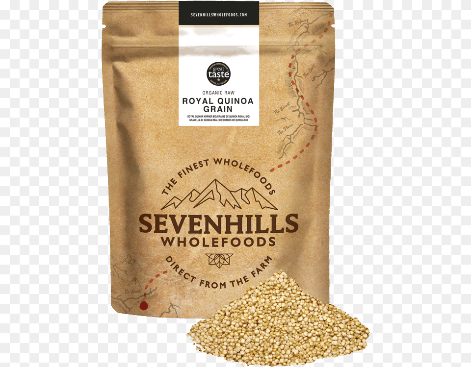 Sevenhills Wholefoods Organic Raw Royal Quinoa Grain Whole Foods Hemp Protein Powder, Food, Seasoning, Sesame, Produce Free Transparent Png