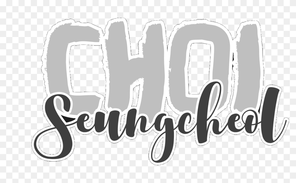 Seventeen Aesthetic Choiseungcheol Scoups, Text Png Image