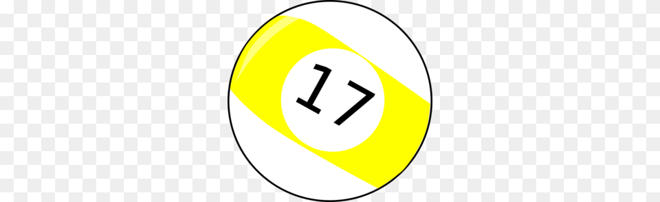 Seventeen Baseball Billiard Ball Clip Art, Sphere, Disk, Symbol, Number Free Transparent Png