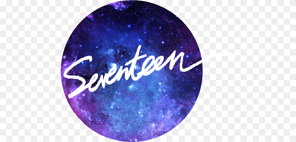 Seventeen Circle Logo, Nature, Night, Outdoors, Astronomy Free Png Download