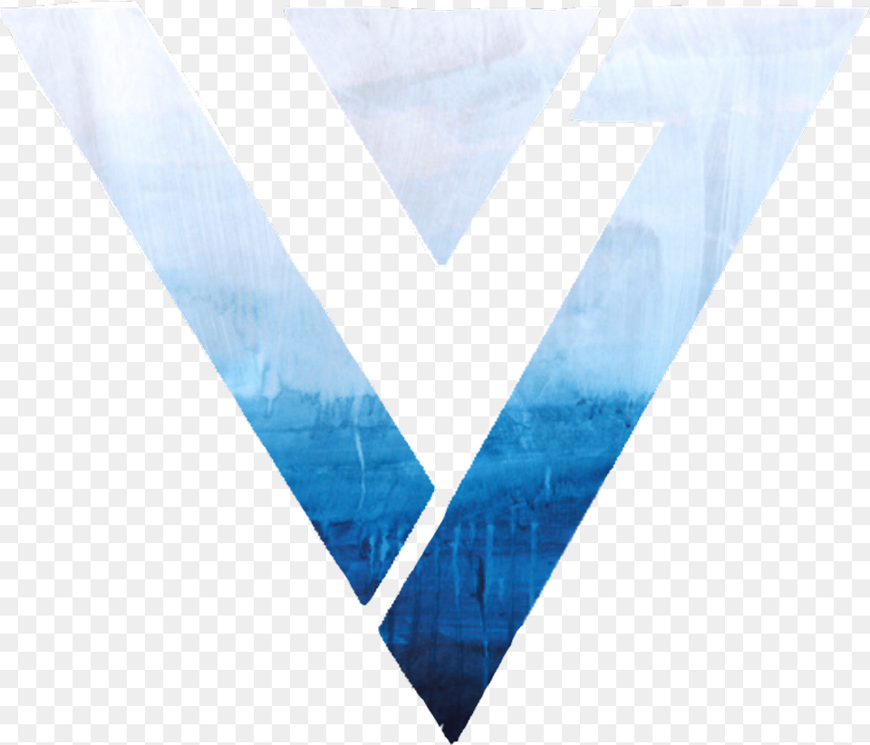 Seventeen Logo Seventeenlogo Blue White Freetoedit White Transparent Seventeen Logo, Triangle, Person, Clothing, Coat Png