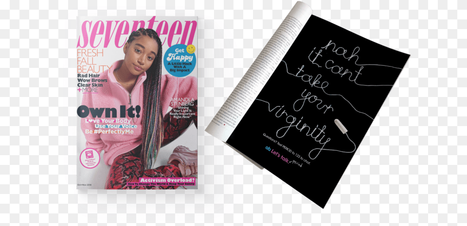 Seventeen Mag Copy Flyer, Publication, Advertisement, Adult, Female Png Image