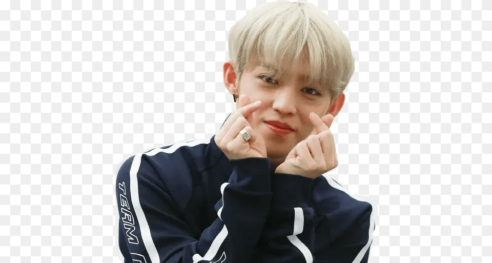 Seventeen Whatsapp Stickers Stickers Cloud Boy, Blonde, Hair, Person, Face Free Transparent Png