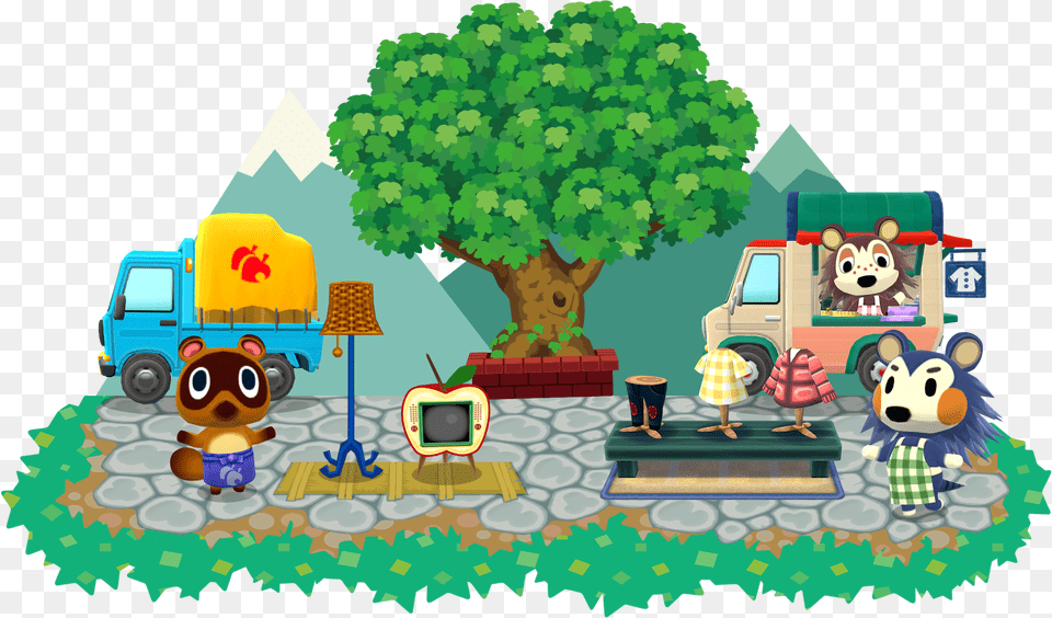 Seventh Gyroidite Scavenger Hunt Now Underway In Animal Animal Pocket Camp, Person, Machine, Wheel, Transportation Free Png Download