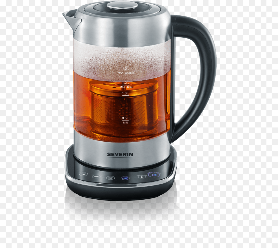Severin Tea And Water Kettle Transparent Stickpng Severin, Cookware, Pot, Appliance, Device Free Png