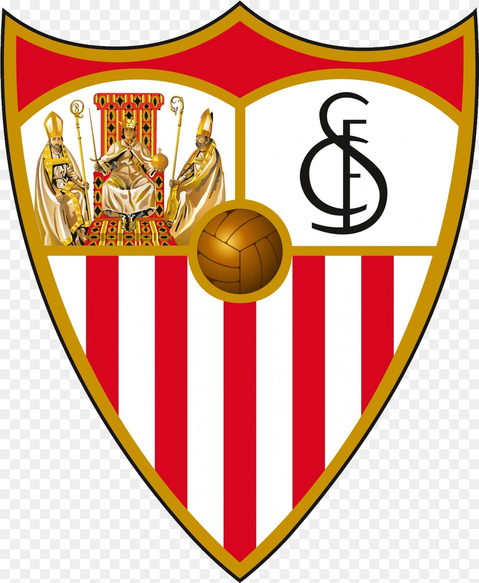 Sevilla Fc Logo, Armor, Adult, Person, Man Free Png