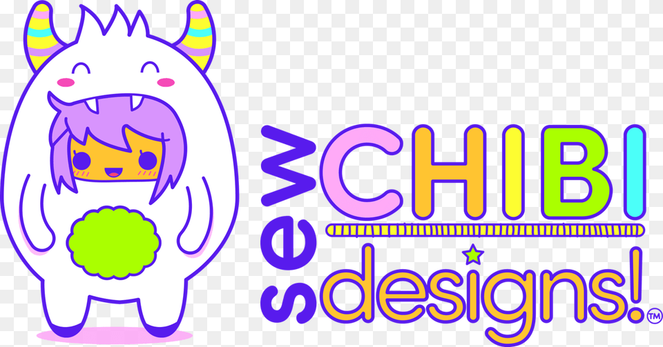 Sew Chibi Designs For Project Run Amp Play, Purple Free Png Download