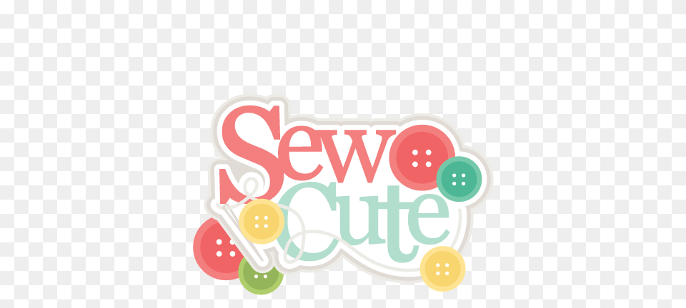 Sew Cute Title Scrapbook Cute Clipart, Dynamite, Weapon Png Image