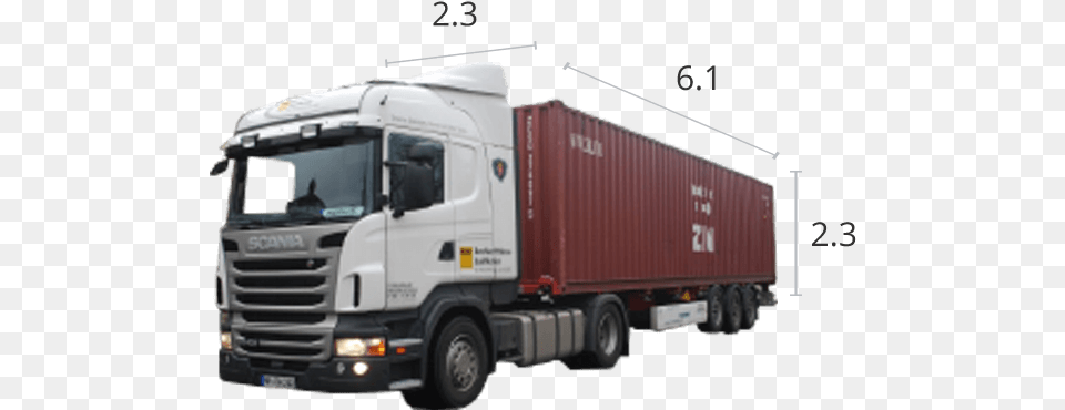 Sewa Truk Trailer 20ft Ukuran Truk Trailer Kontainer, Trailer Truck, Transportation, Truck, Vehicle Free Png