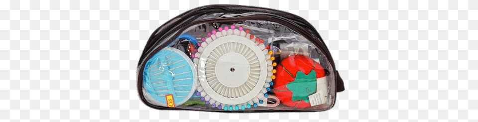 Sewing Kit In Plastic Bag, Accessories, Handbag Png Image