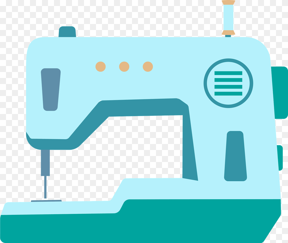 Sewing Machine Clipart, Appliance, Device, Electrical Device, Sewing Machine Png Image