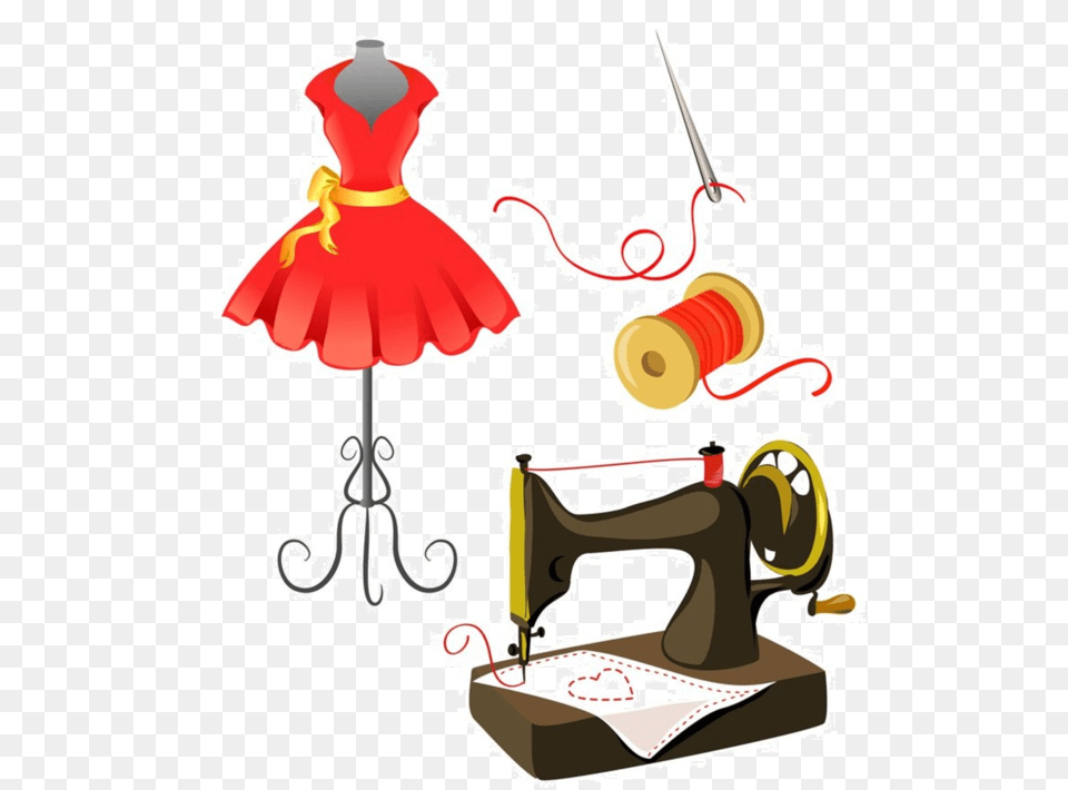 Sewing Machine Clipart Couture, Person Png