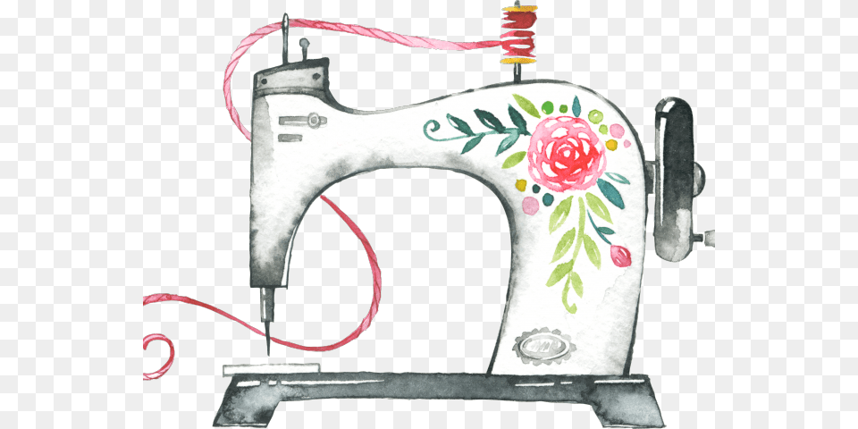 Sewing Machine Clipart Sewing Tool Sewing Machine Clipart, Appliance, Device, Electrical Device, Sewing Machine Free Png Download