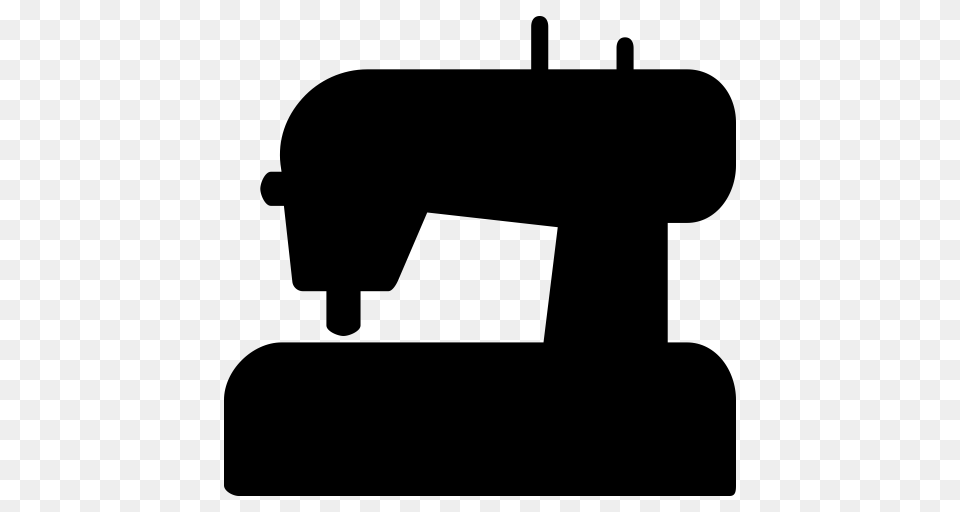 Sewing Machine Icon With And Vector Format For Free Unlimited, Gray Png Image